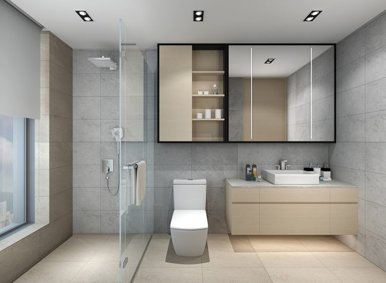 Linear-Bathroom
